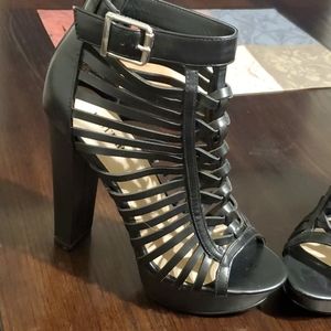 JustFab Size 10 Strappy Heels